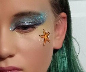 Mermaid Hair and Make-Up