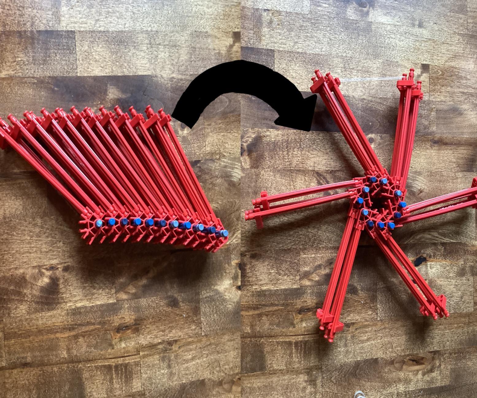 K’nex Transforming Ninja Star