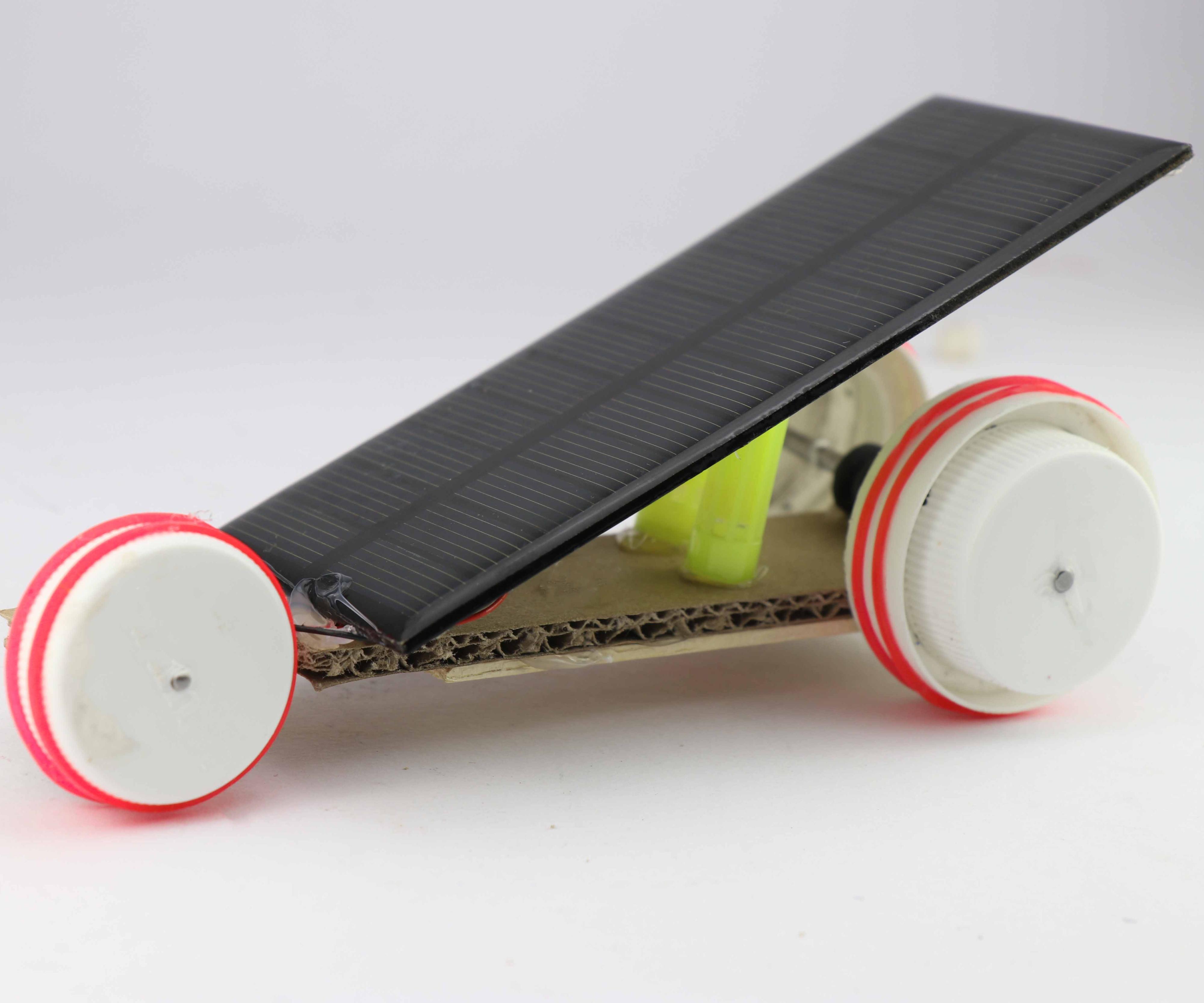 How I Made a Functional Solar Car With Recycled Materials
