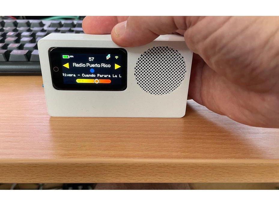 Internet Radio With Touch Screen Based on the ESP32