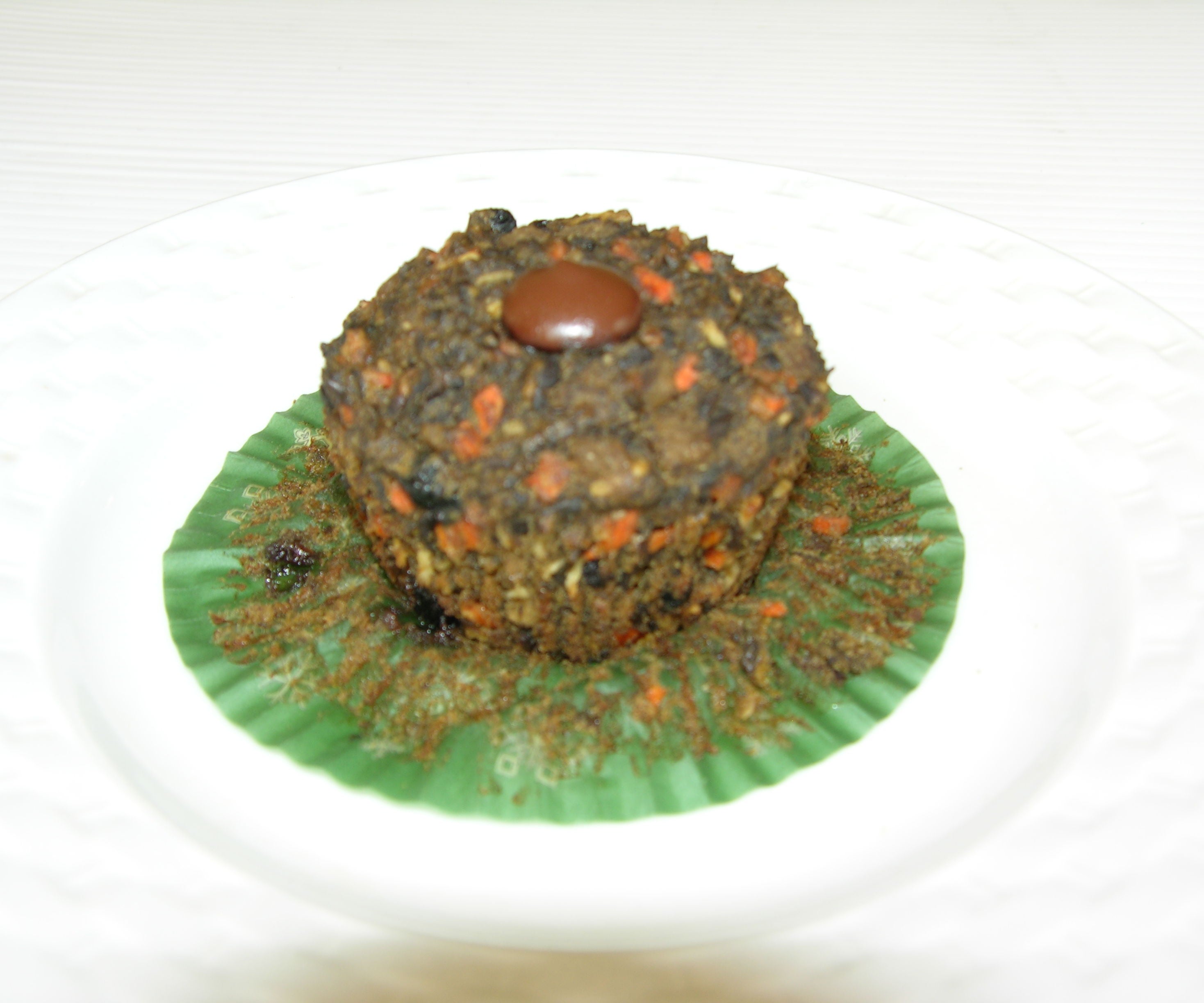 Azuki Bean (Red Bean), Carrot, and Blueberry Muffin