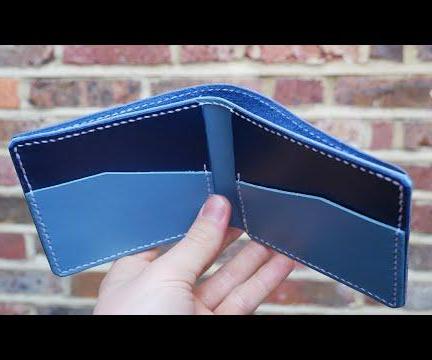 Make a Classy Bi-fold Leather Wallet