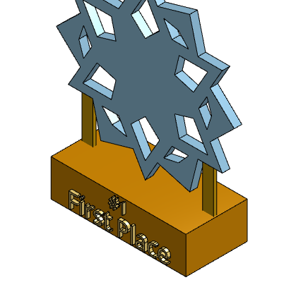 Snowflake Trophy