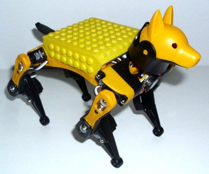 3D Print Lego Plate for Robot Dog Bittle