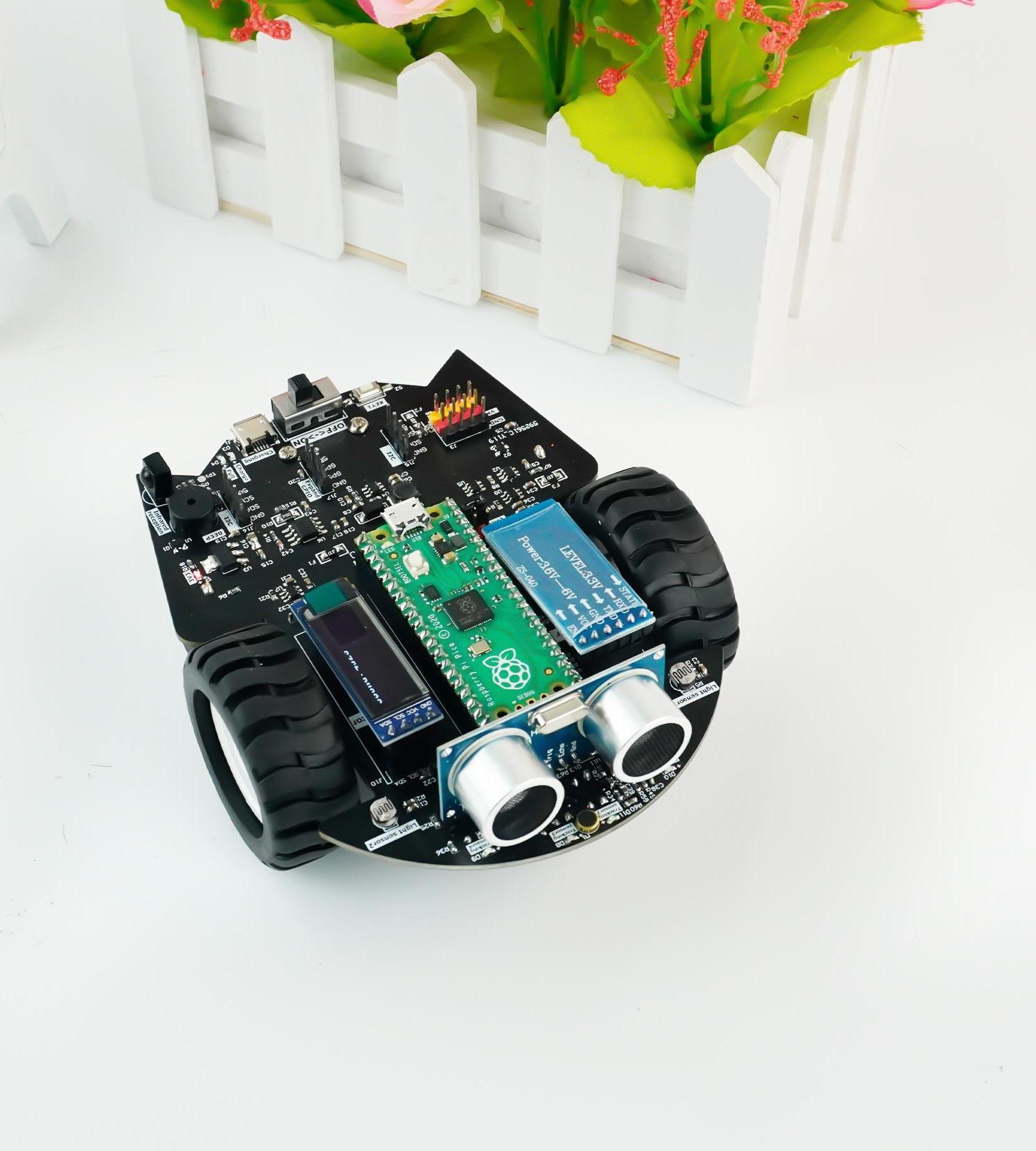 【Unboxing and Review】---Raspberry Pi Pico Robot