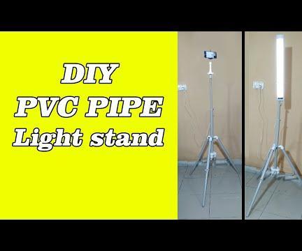 How to Make a Pvc Pipes Tripod and Light Stand 