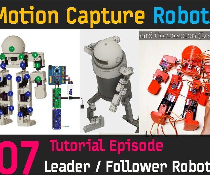 CHOOM [FINAL] Follower Robot Circuit Connection, Building Leader Robot 