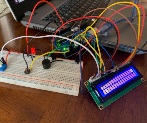 Arduino Jump the Block Game