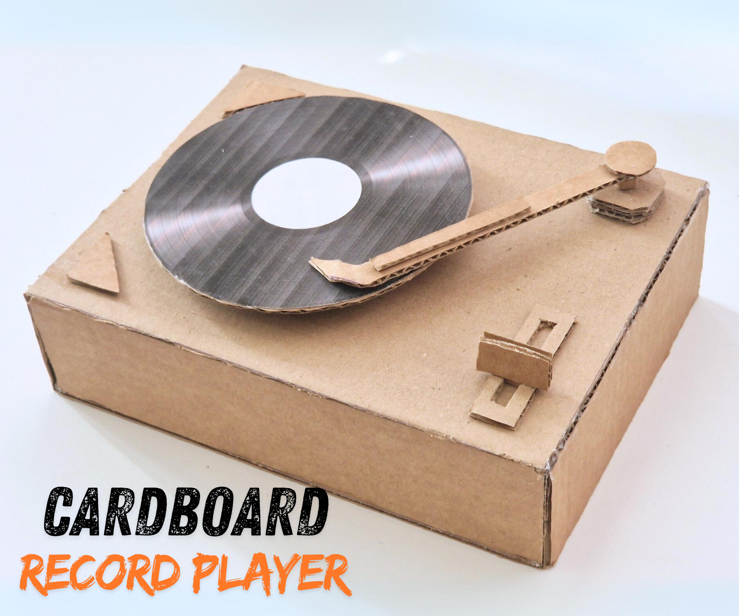 Build Your Own Working Cardboard Record Player