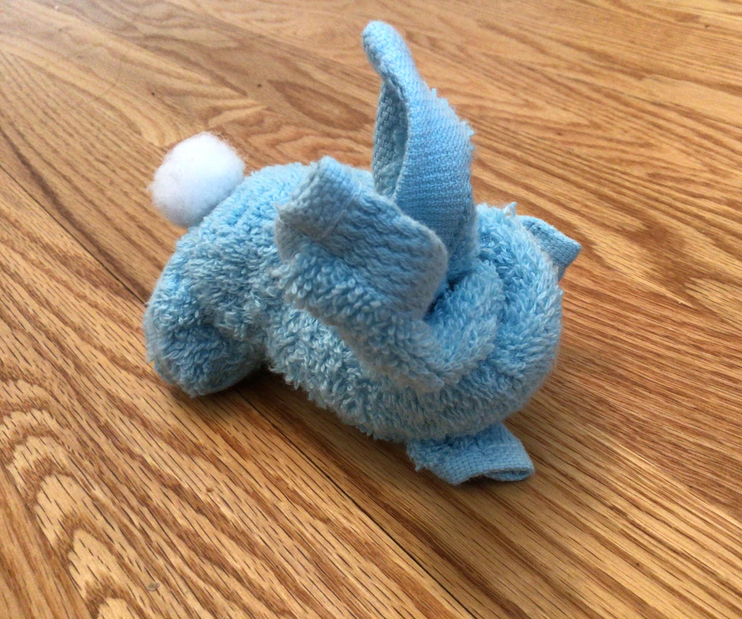 Sewn Towel Bunny