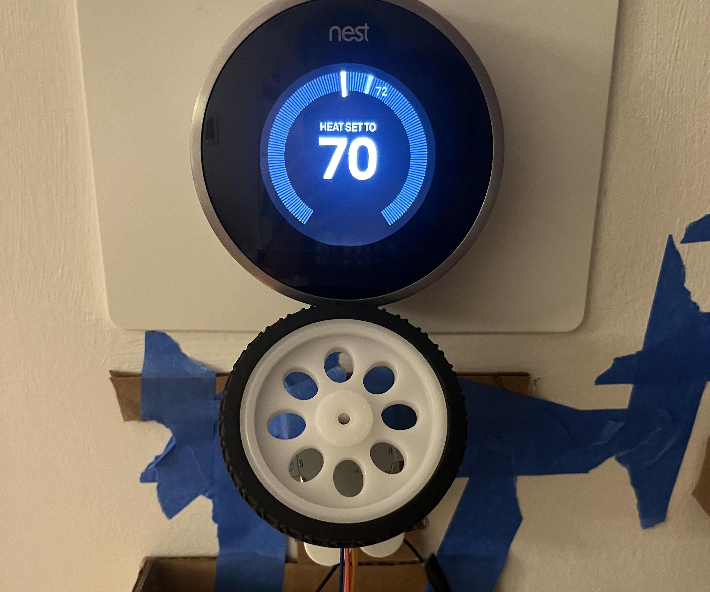 External Automatic Temperature Adjuster for Thermostats