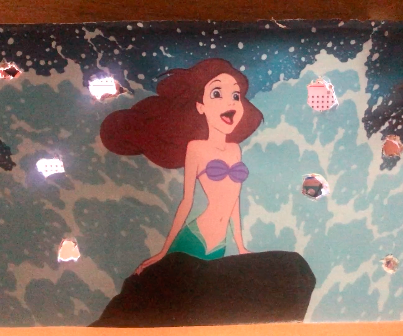 Little Mermaid Decoration Light With Arduino