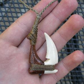 How to Carve a Maori Hook Pendant  (Video)