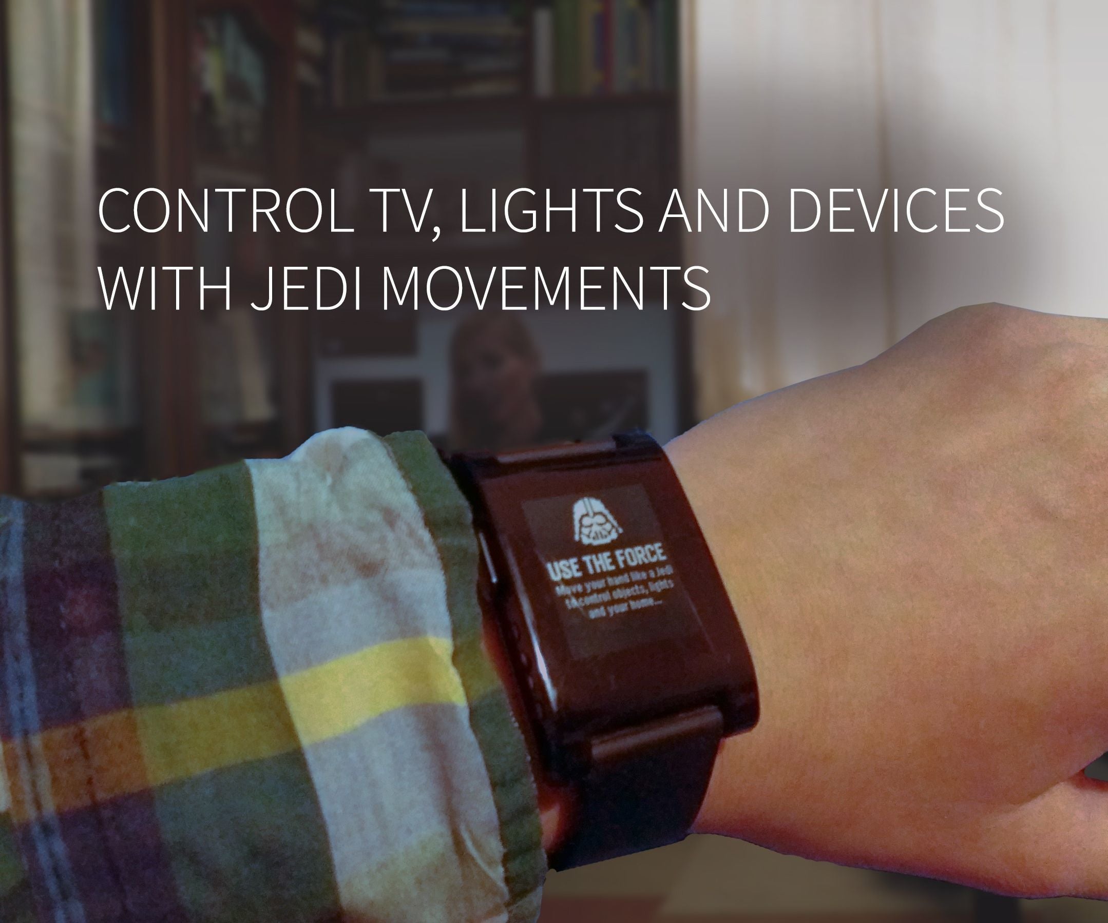 Jedi Force Gestures Based Home Automation (with Smartwatch)