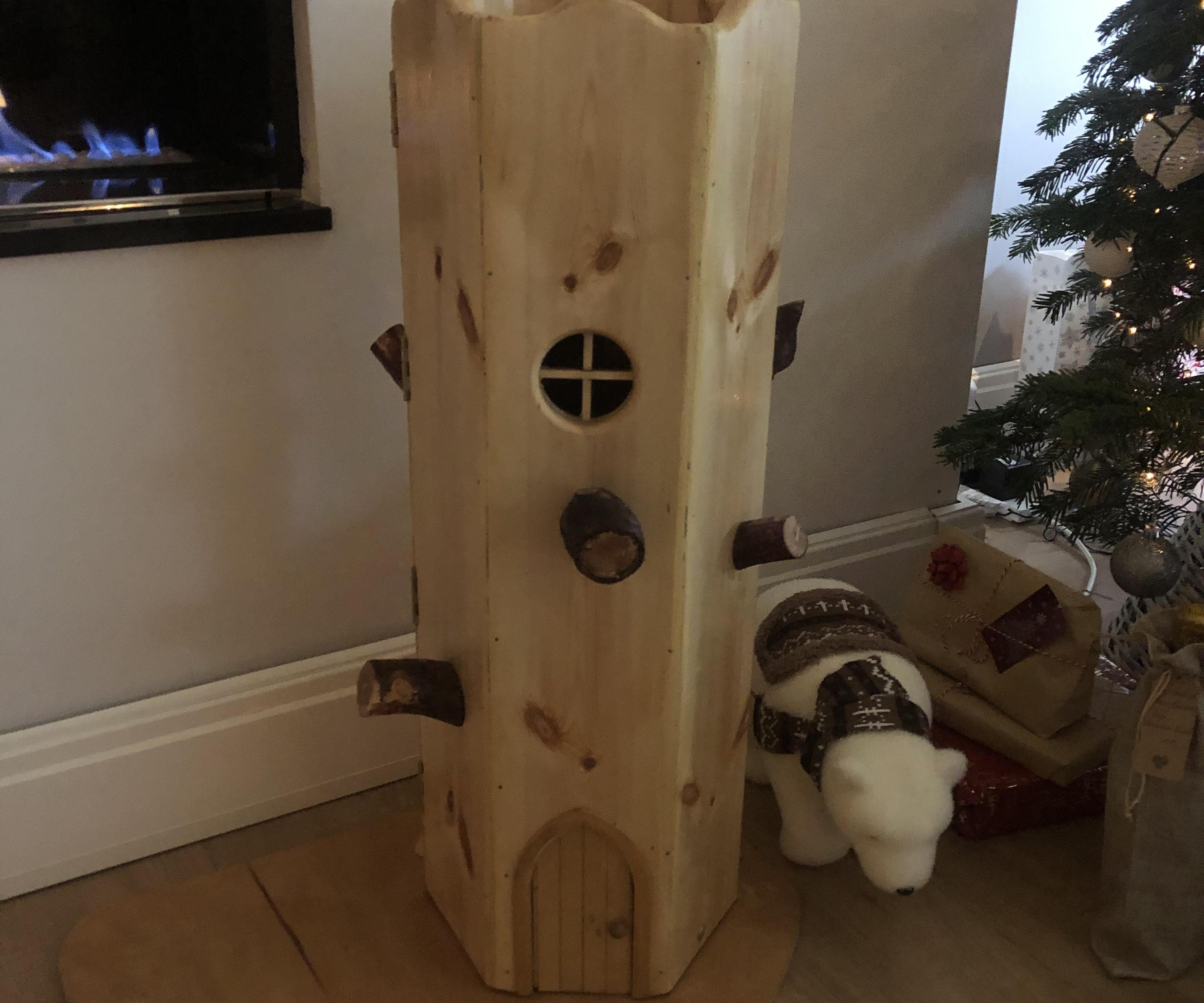 A Tree Stump Dolls House