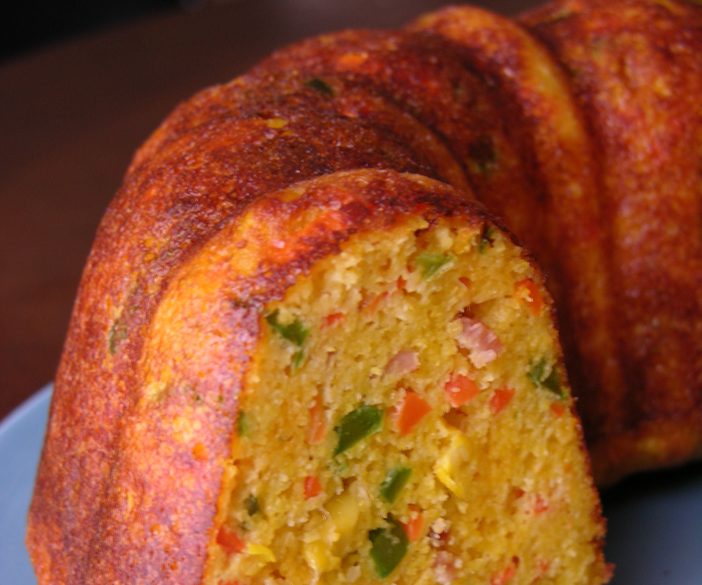 Jalapeno Cheddar Bacon Carrot Cornbread