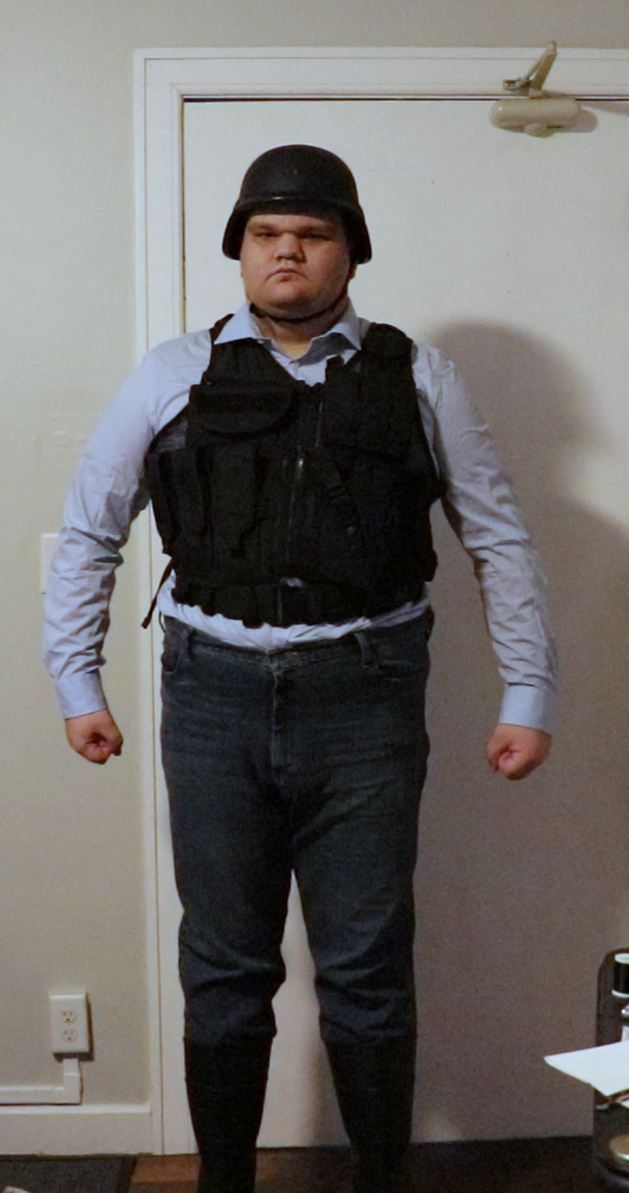 Last Minute Benrey (or Barney Calhoun) Costume (Half Life)