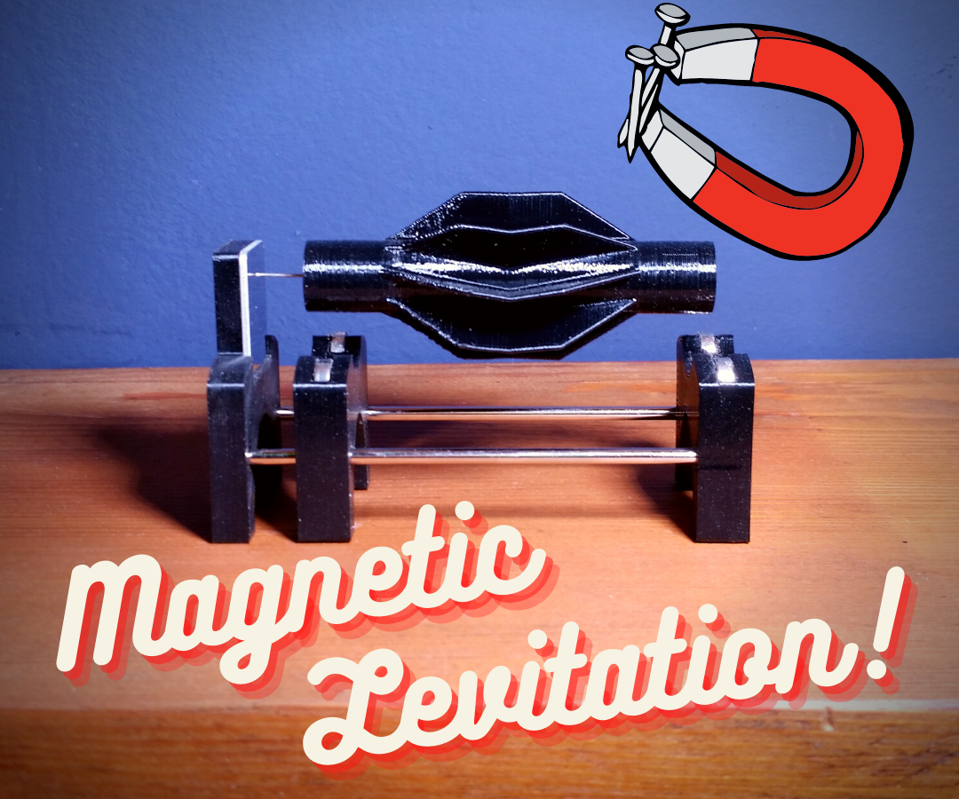 Magnetic Levitating Turbine - Tinkercad