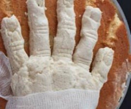  Mummy Hand Sandwich