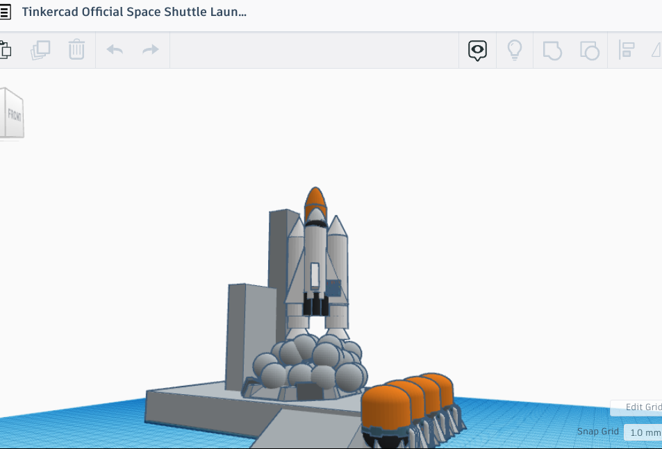 How to Make a Tinkercad Space Shuttle and 3D Print It! 