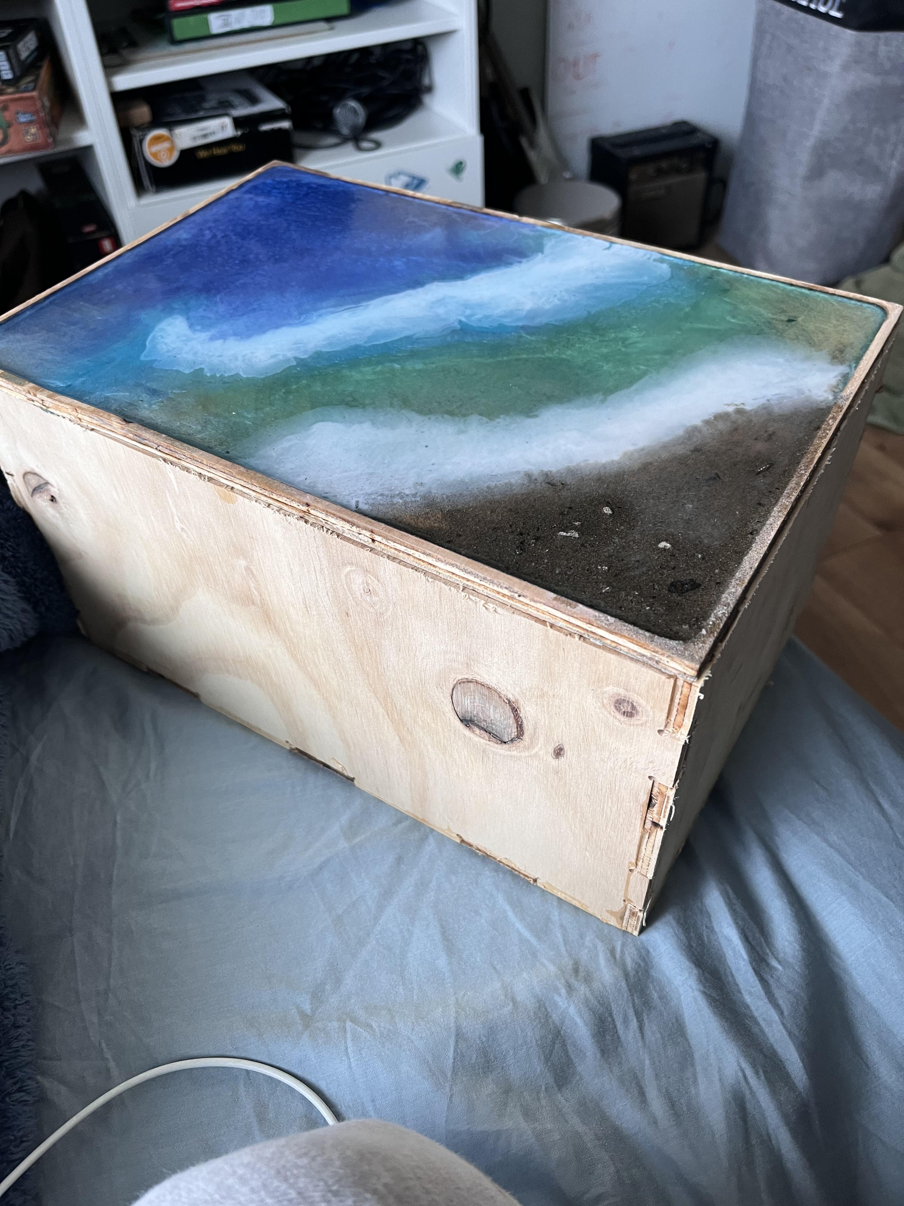 Resin Art Box