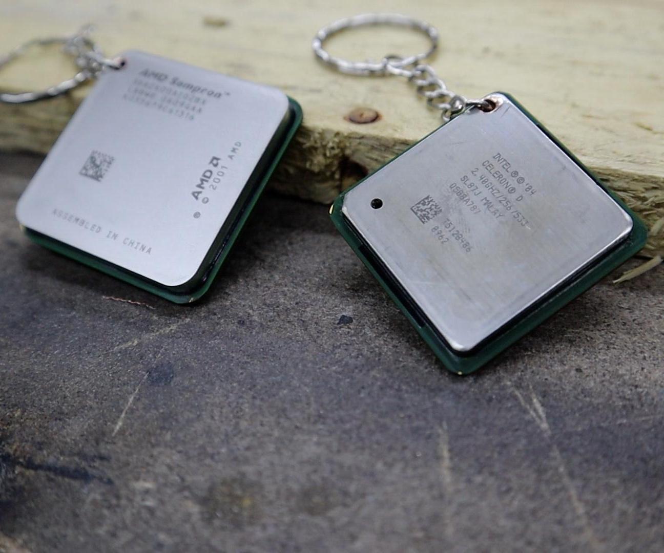 How to Reuse Old CPUs and Make Beautiful Keyrings