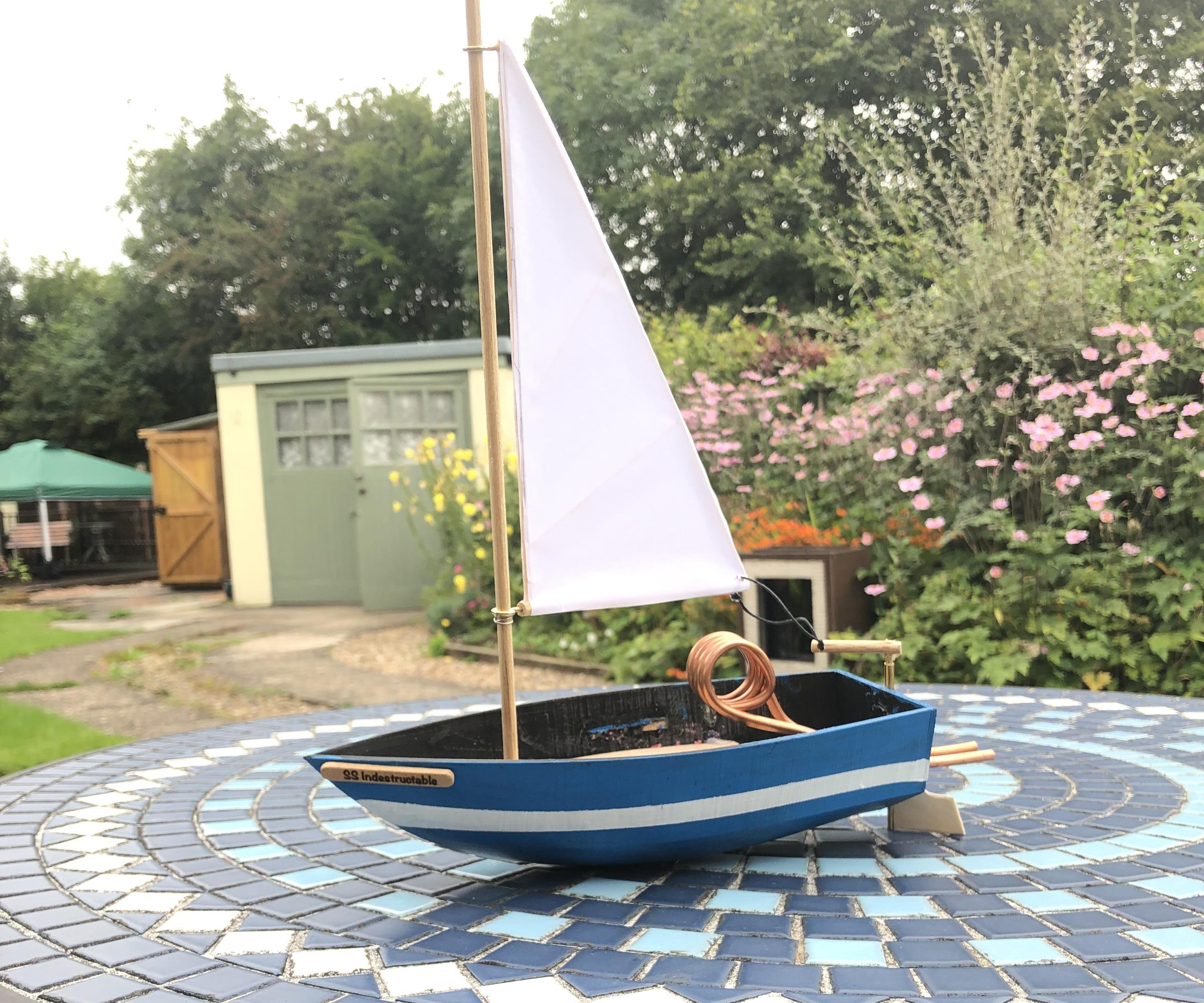 Pop Pop Steam Boat Update 01/09/2021 Dinghy STL Added.