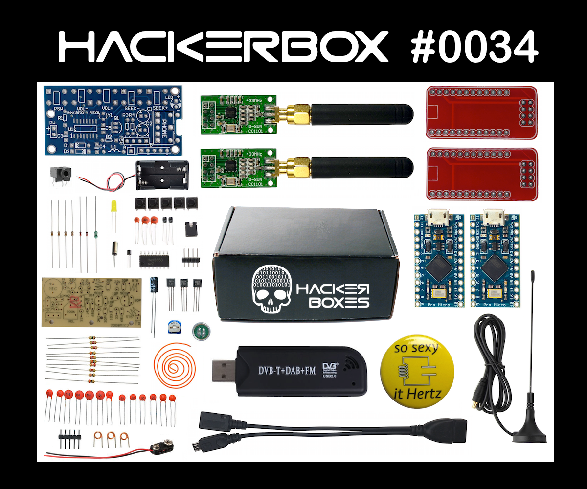 HackerBox 0034: SubGHz