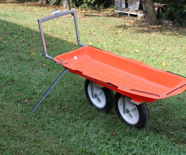 All Terrain Wheelbarrow, Cart, No Welding