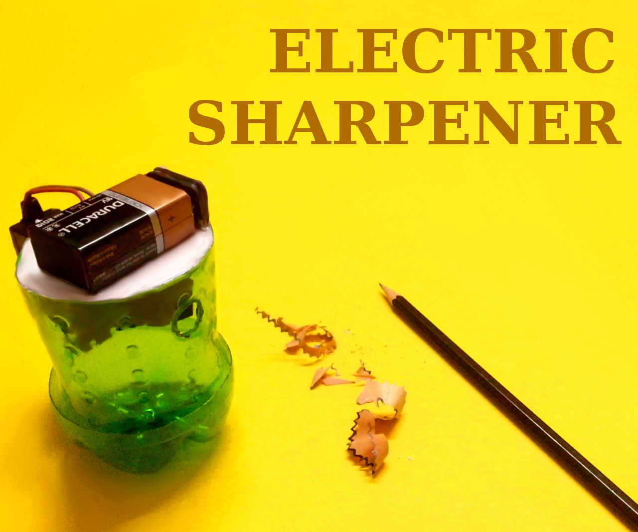 How to Make Electric Pencil Sharpener
