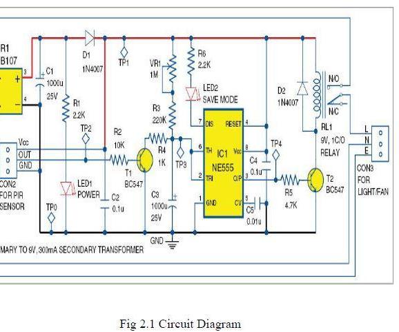 Infrared Based Power Saving Light 