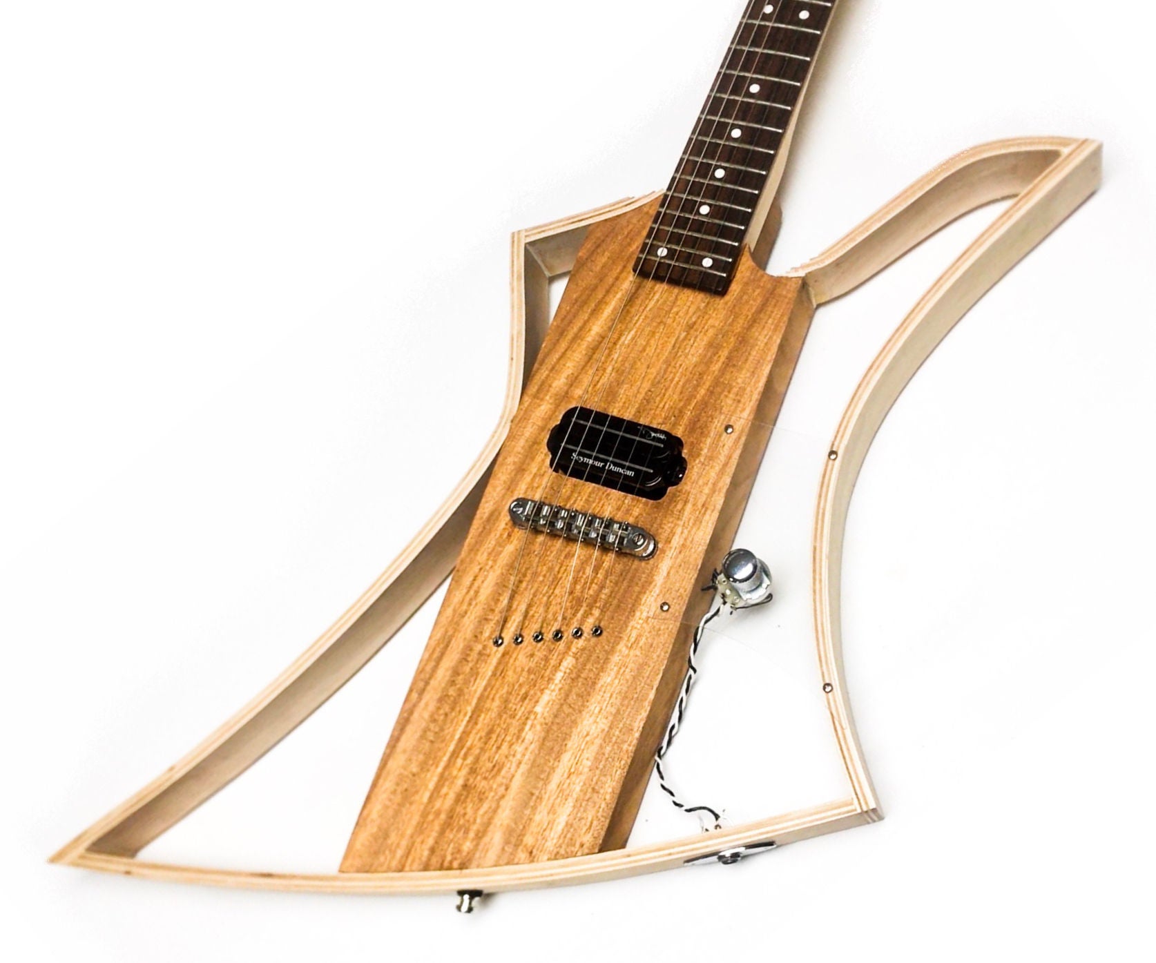 Bent Wood Lamination Electric Guitar