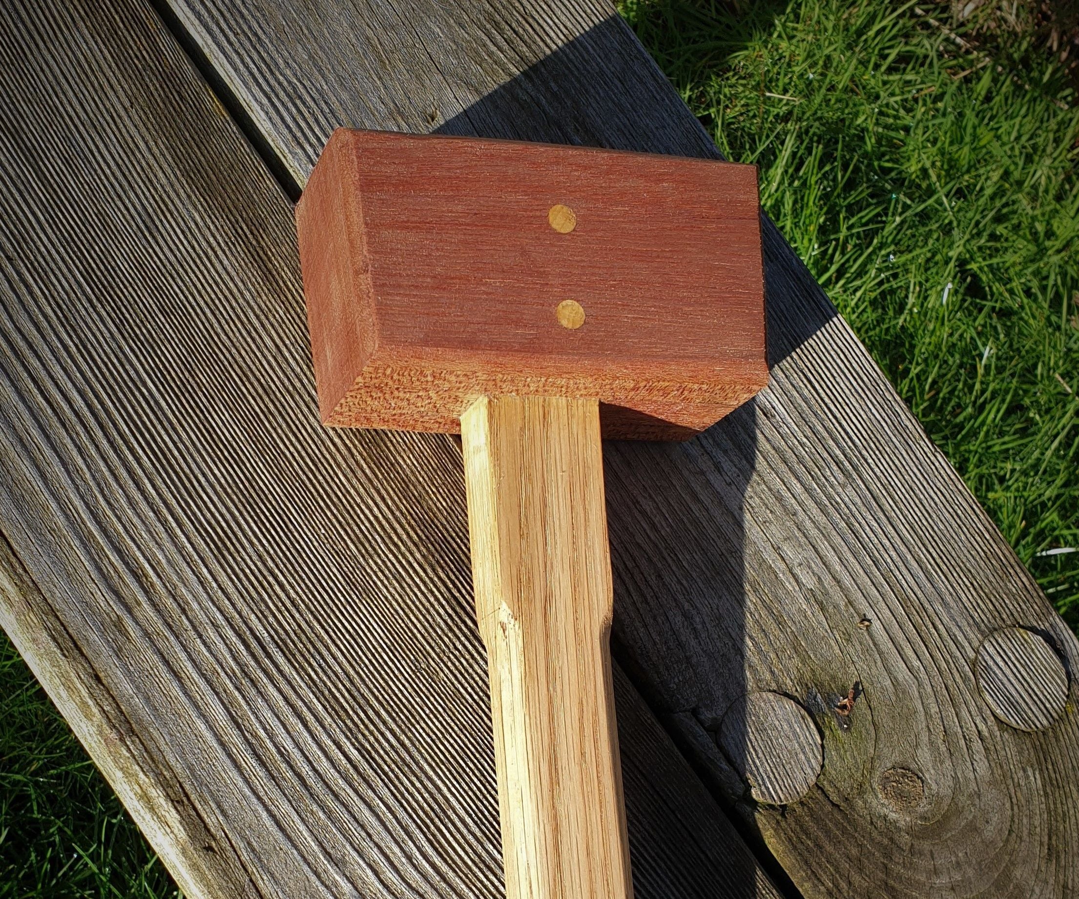 Make a Wooden Mallet Easily With Limited Tools