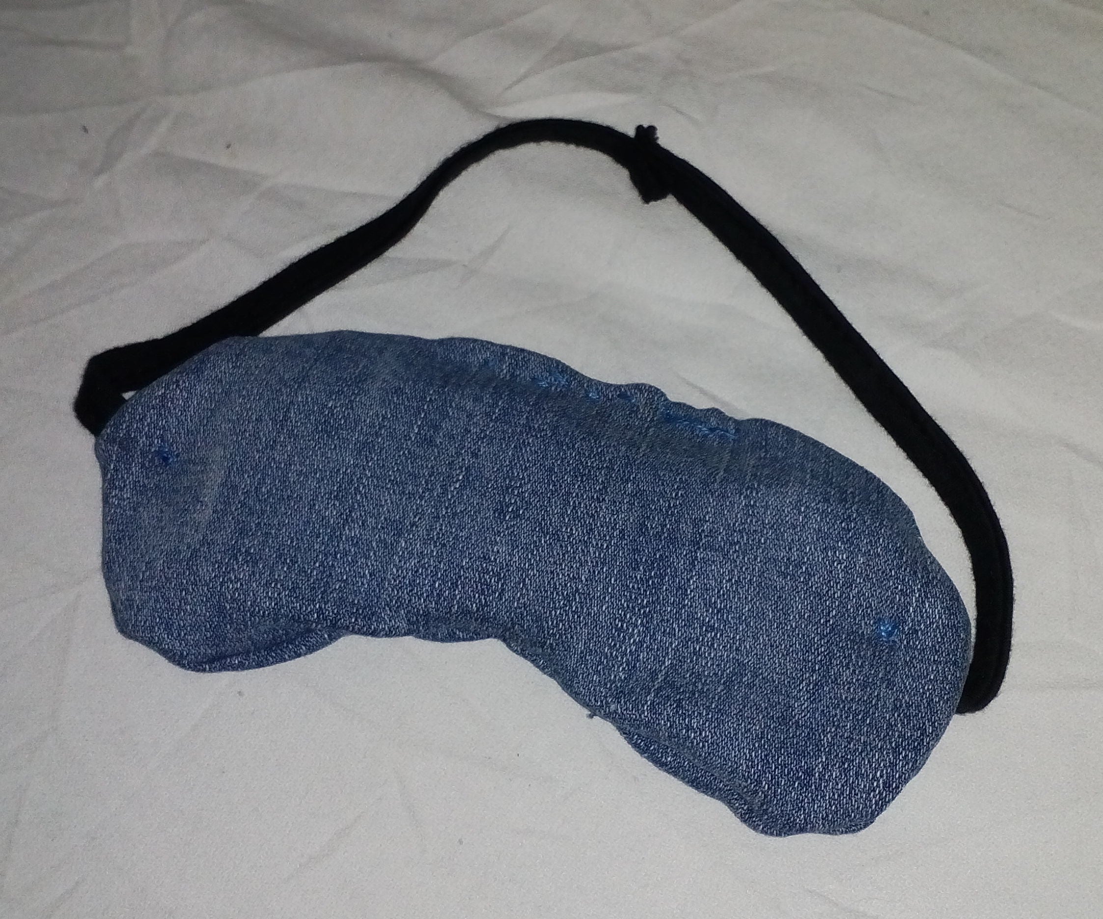 How to Make Sleeping Eye Mask From Old Jeans