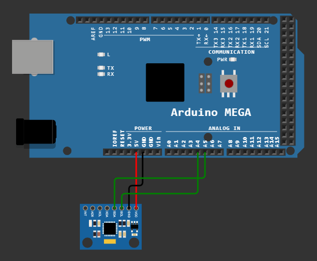 Arduino: How to Use the Gyro-Modul Gy-521 MPU 6050