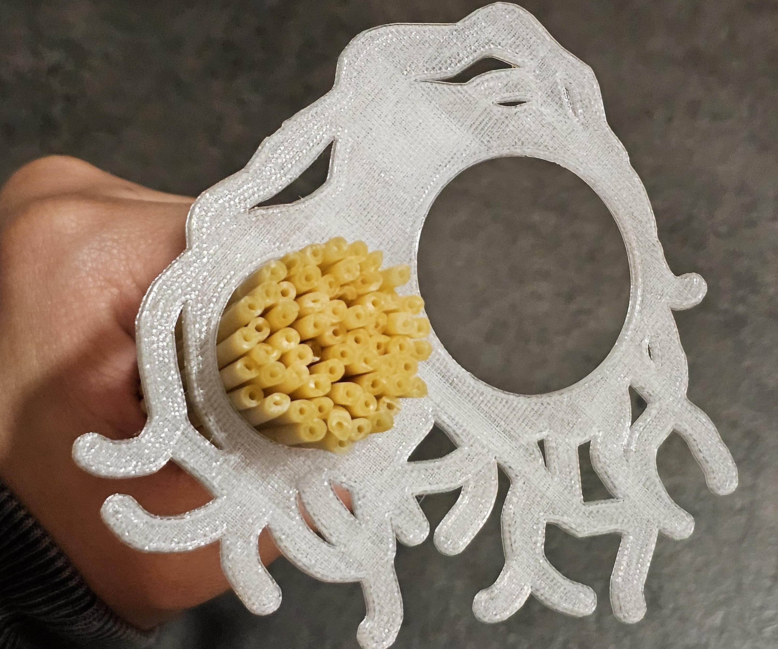 Spaghetti Monster Portion Measurer (with Tinkercad)