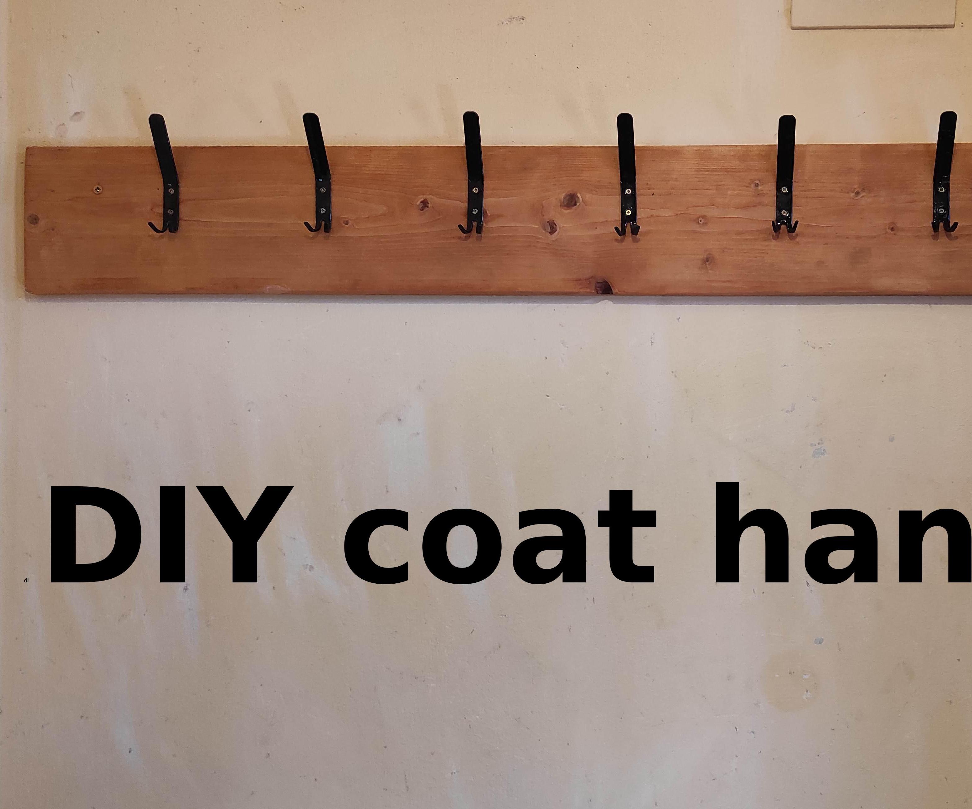 Diy Coat Hanger Under 5USD