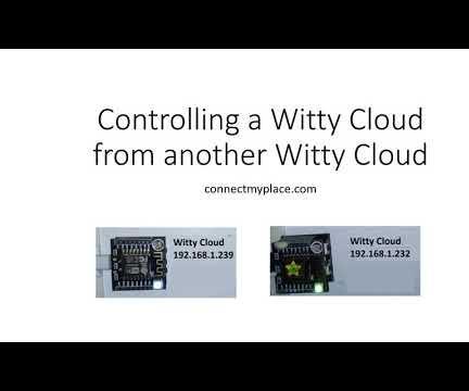 How to Control a Witty Cloud From Another Witty Cloud Device