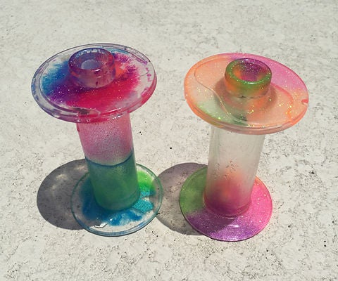 Resin Spinning Wheel Bobbins