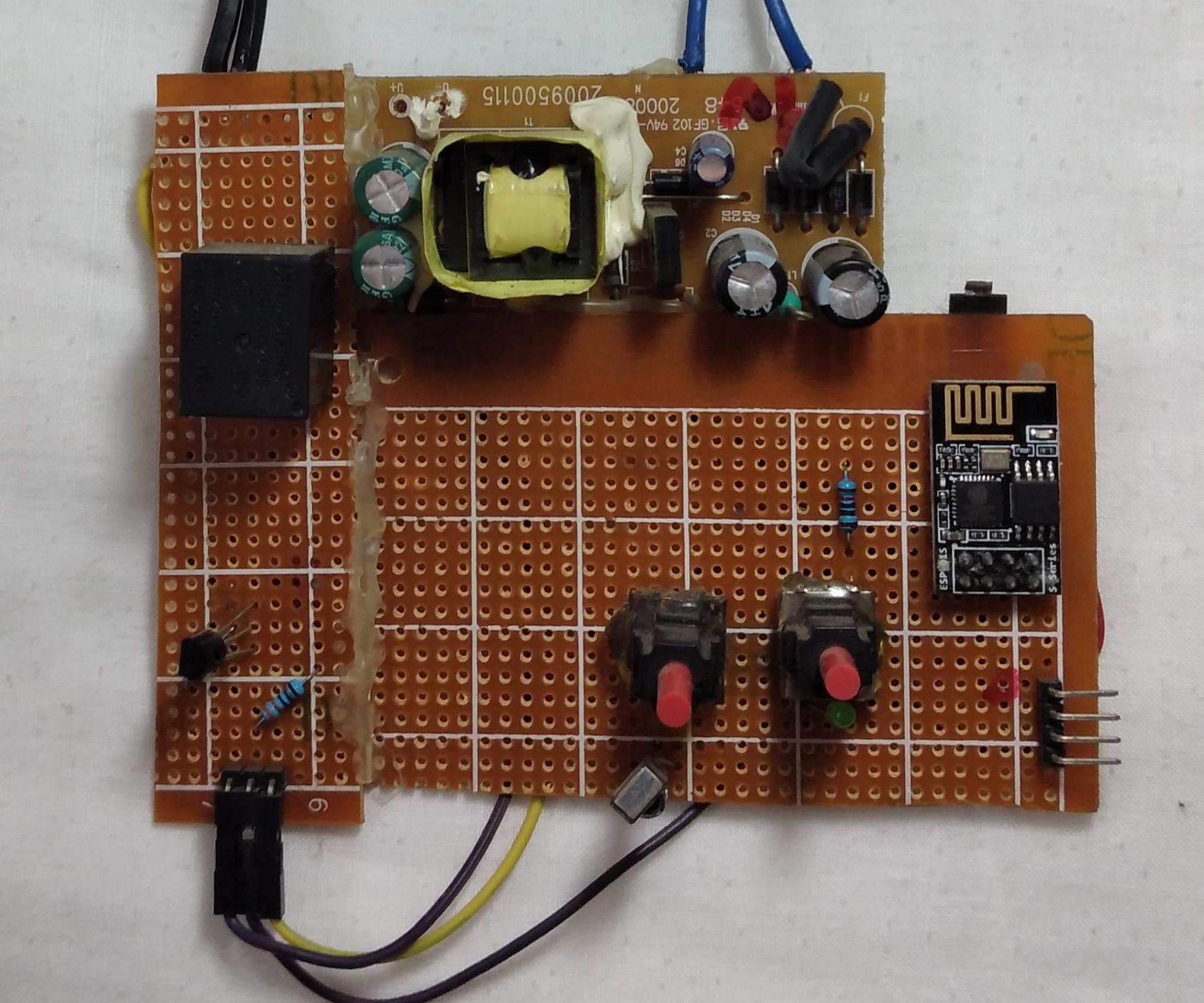 Remote Controlled Light With WiFi Status Checker