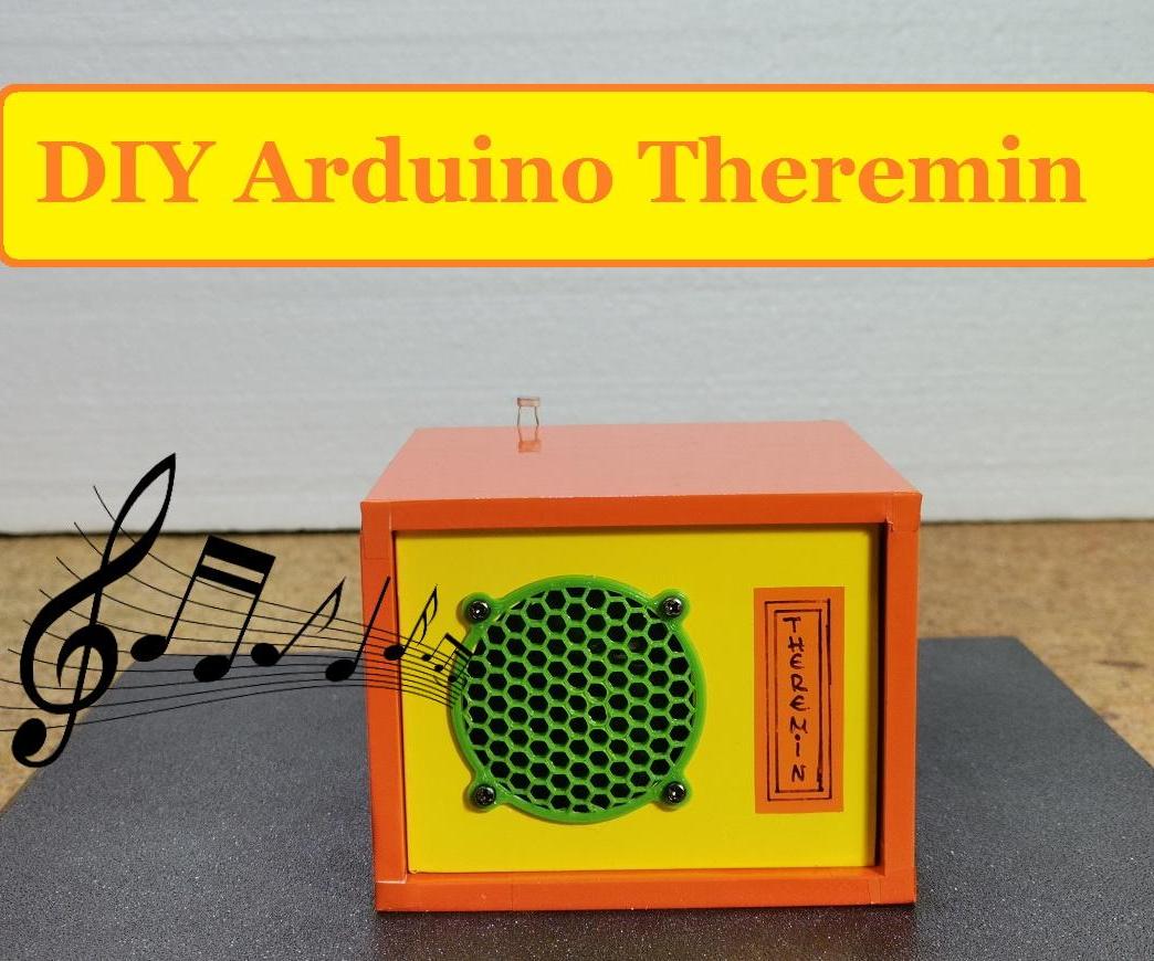 DIY Arduino Musical Instrument-Theremin With 4 Sound Modes