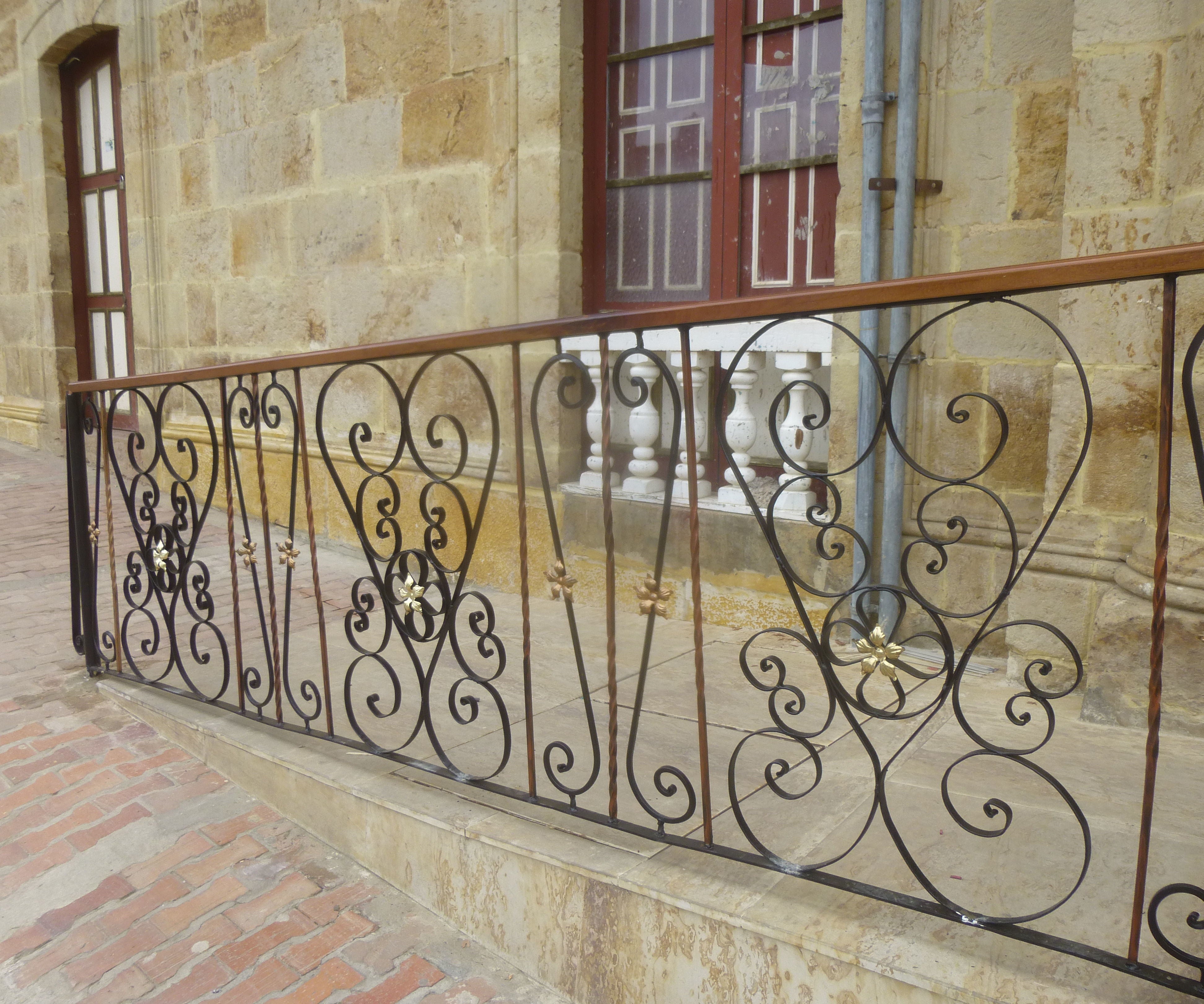 Wrought Iron Handrails/ Fence.