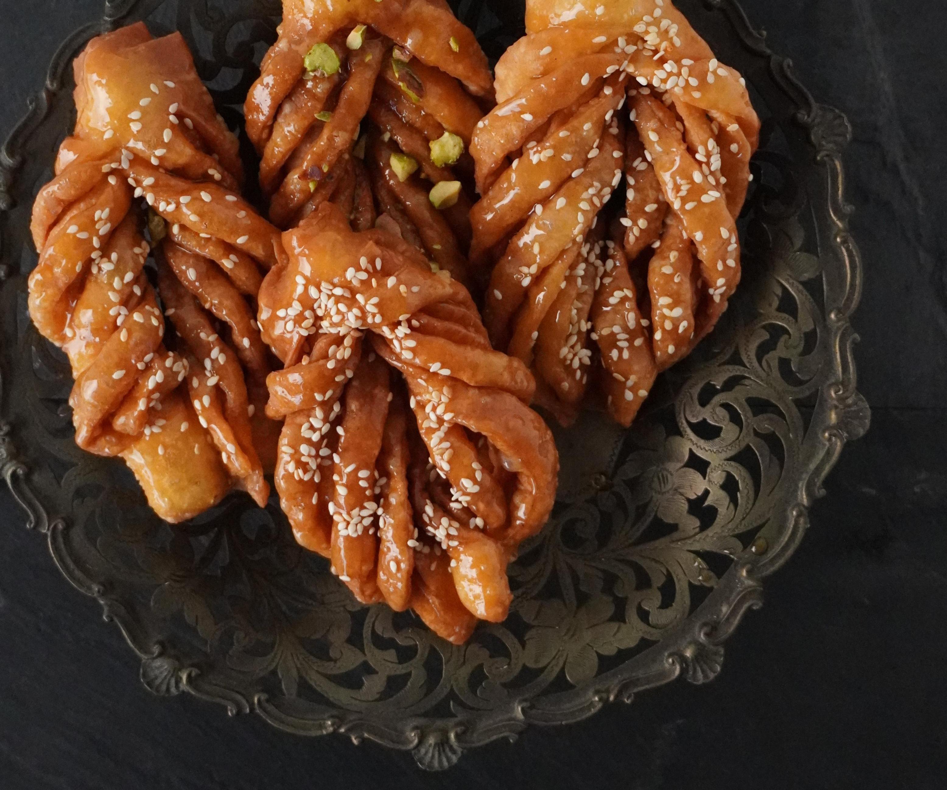 Griwech - Algerian Fried Pastry