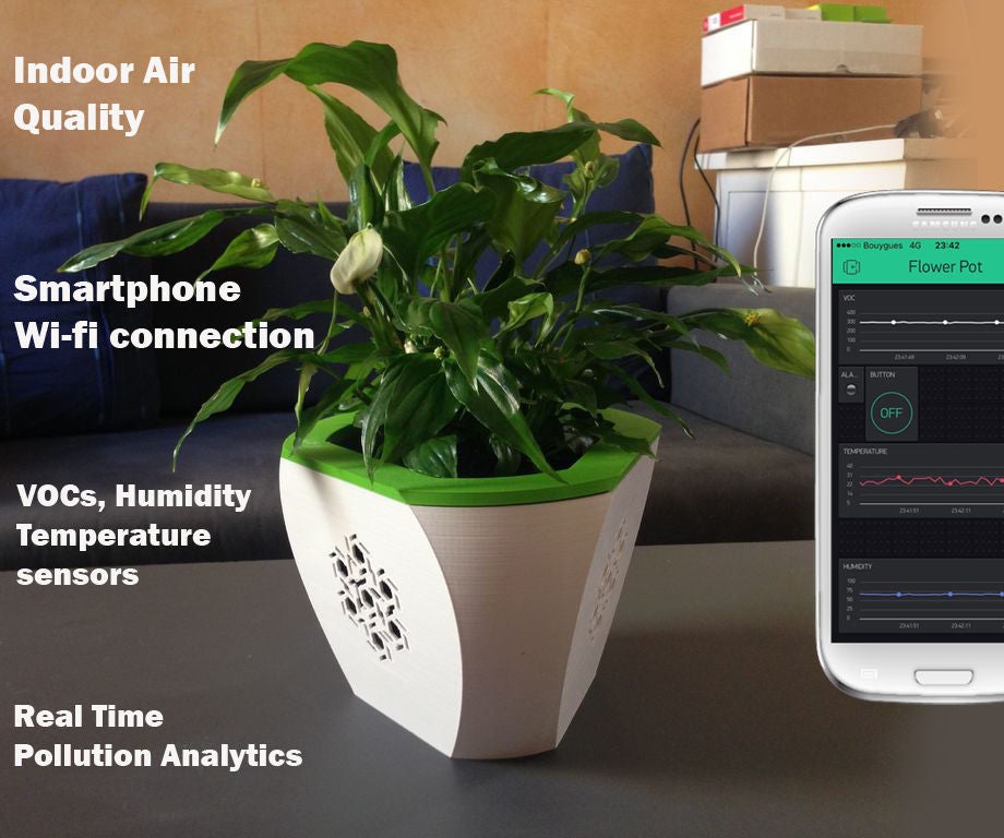 Healthy, Smart & Natural Air Cleaner With Arduino, WIFI and Blynk