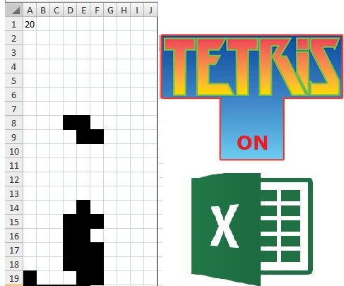 Tetris on Excel