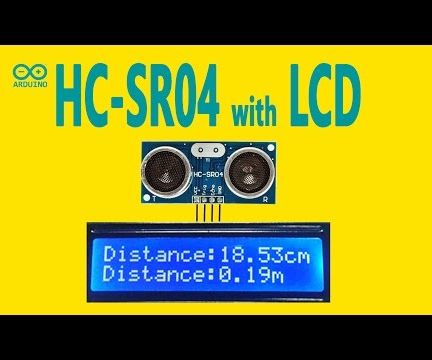 Arduino - Ultrasonic Sensor HC-SR04 With LCD Display