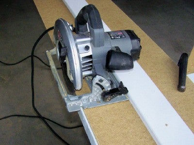 Circular Saw Rip Guide--My Version