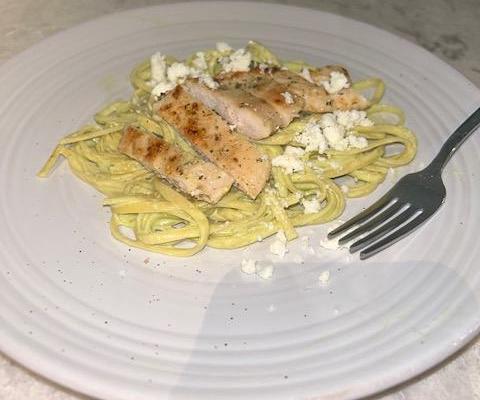 Green Poblano Spaghetti