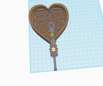 3D Steampunk Heart