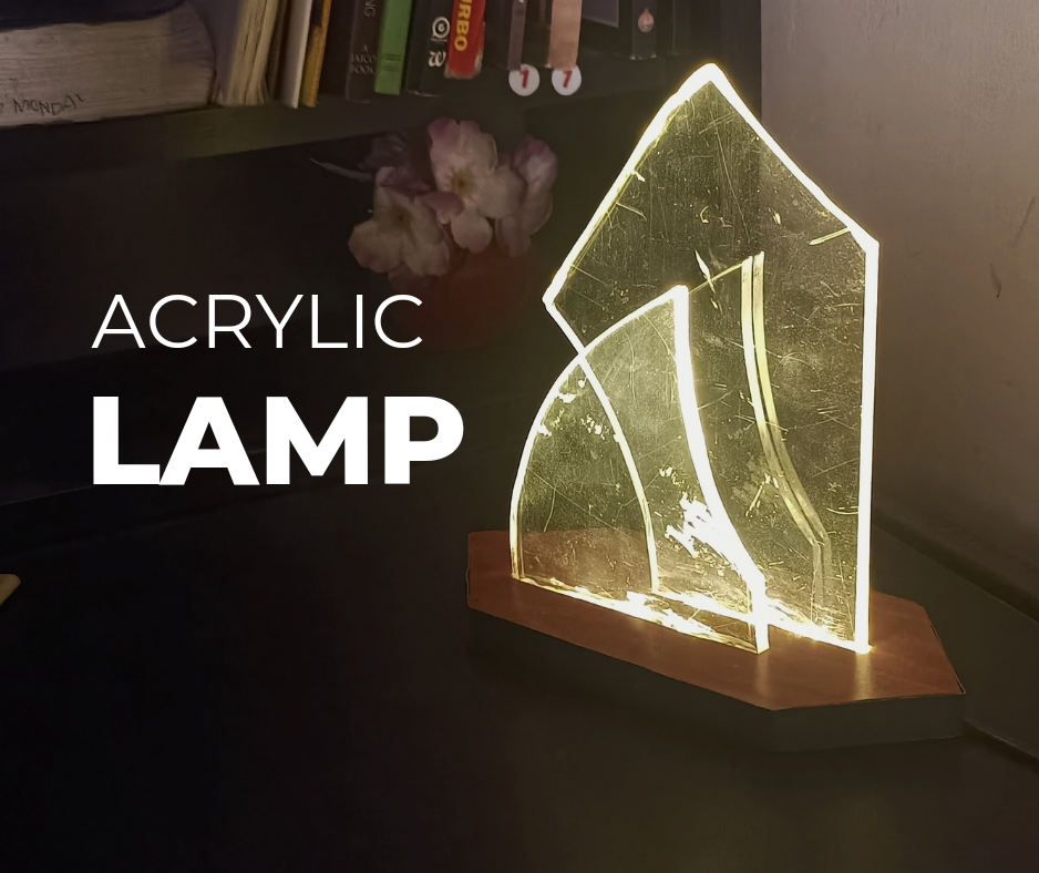 DIY Acrylic Desk Lamp